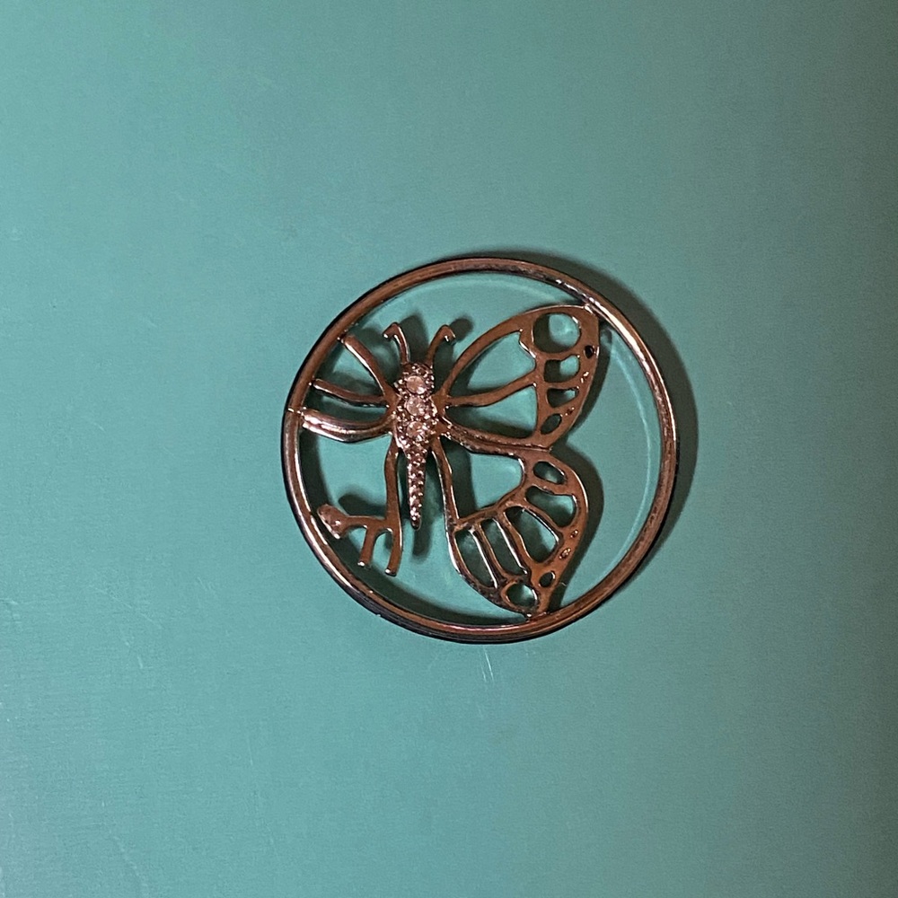 Origami Owl | Large Window Butterfly Frame with Crystals